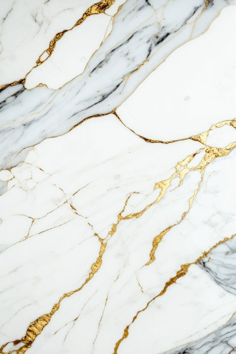 Carrara Gold Marble Decorative Panel 1.22 m x 2.80 m x2.80 mm