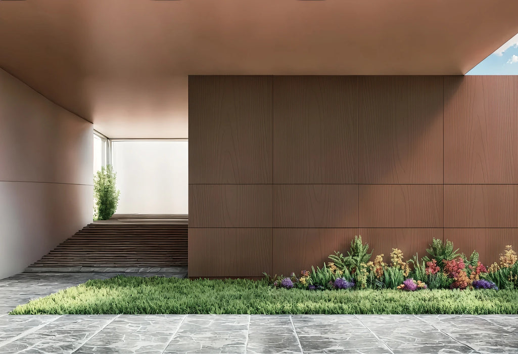 Wood Patterned Fiber Cement Board 10X1250X2500 MM